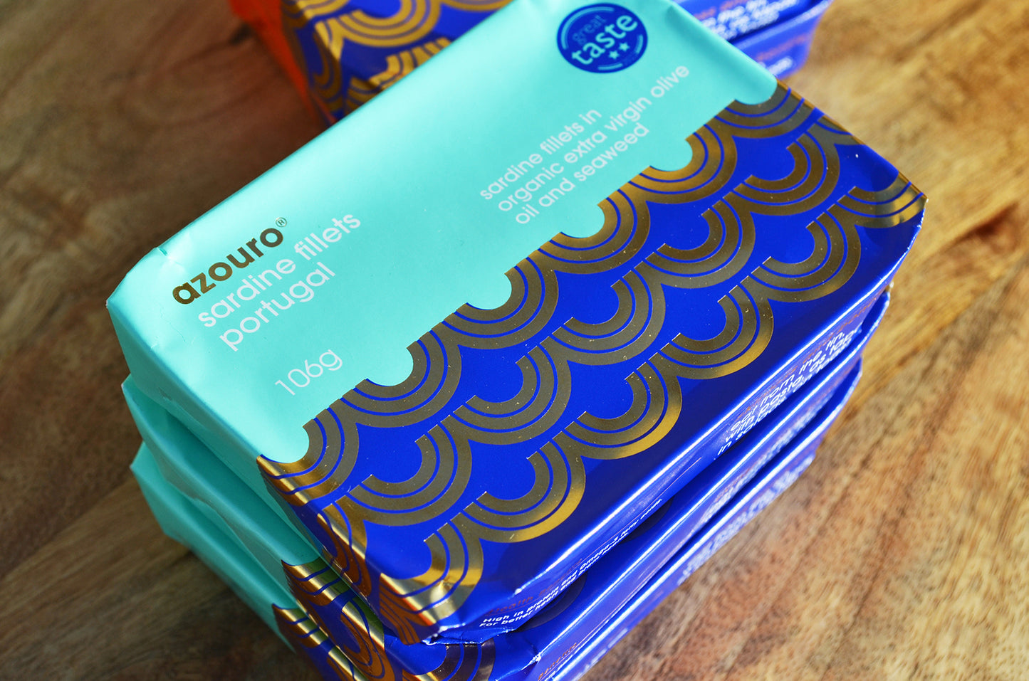 sardine fillets, organic olive oil & seaweed—case of 12