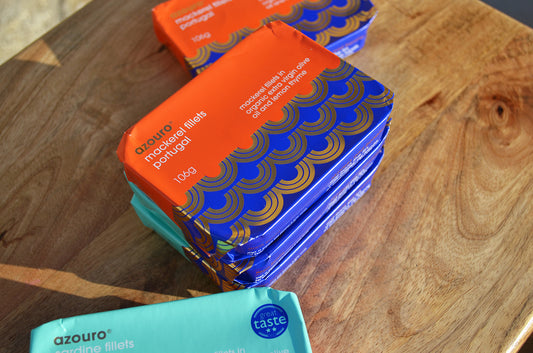 mackerel fillets, organic olive oil & lemon thyme—case of 12